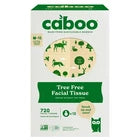 Caboo Facial Tissue 12-count x 60 Sheets 3-Ply Bamboo Tree-Free & BPA-Free
